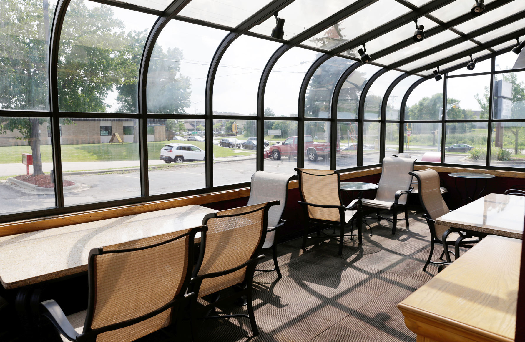 Sliced sunroom